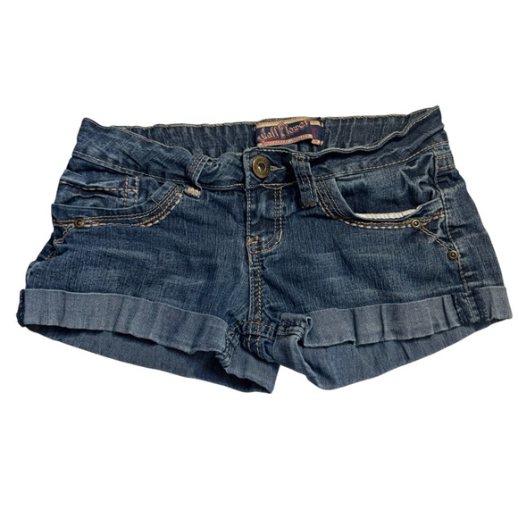 BUNDLE of Wallflower Jean Shorts 3 Size 3 Jrs Blue Denim Short Shorts Trio Set - Picture 12 of 16